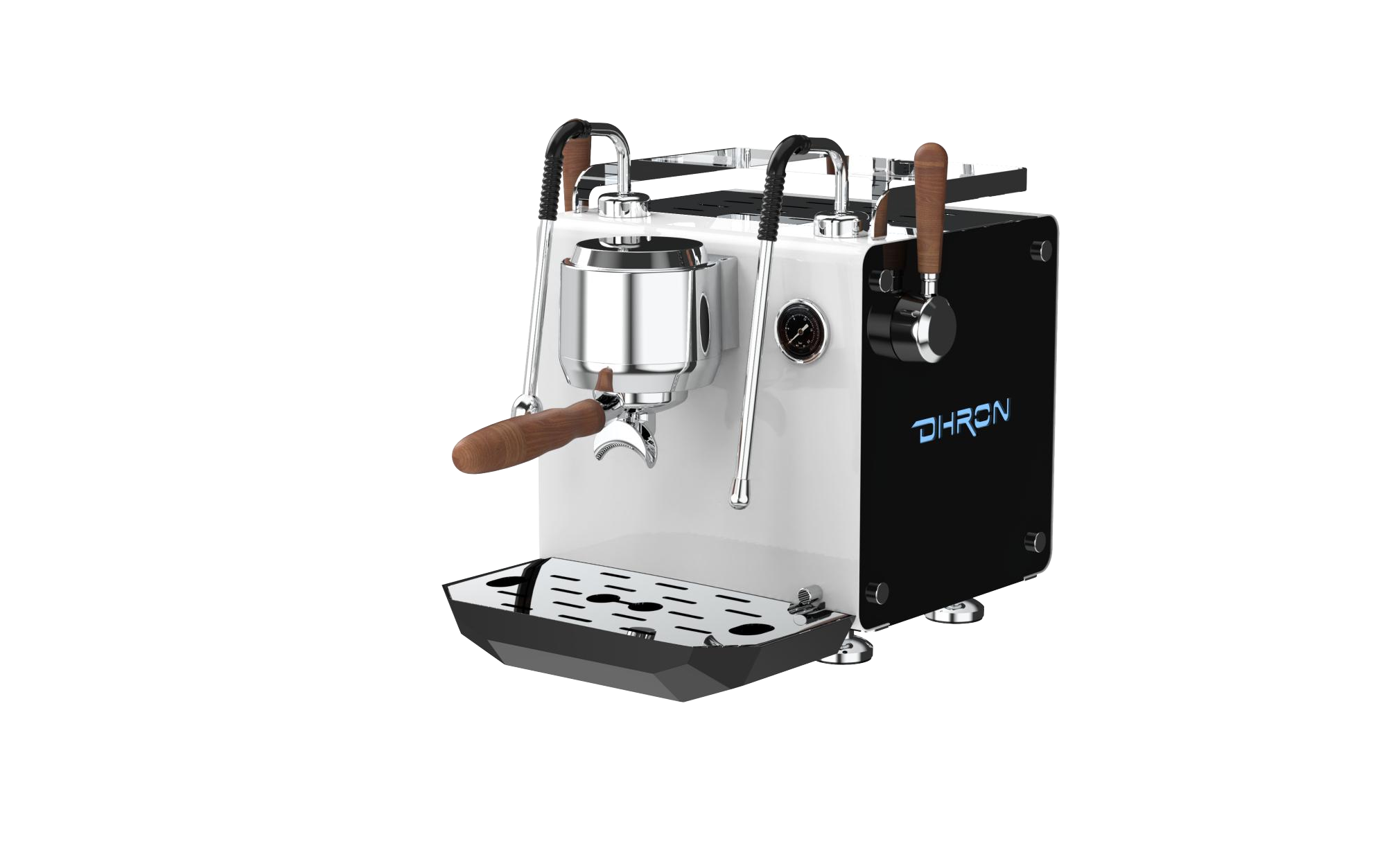 15Bar Stainless Steel Commercial Coffee Machine 220V